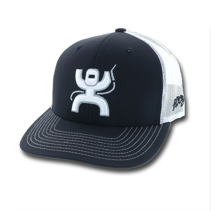 Hooey Arc Black/White Hat 1862T-BKWH