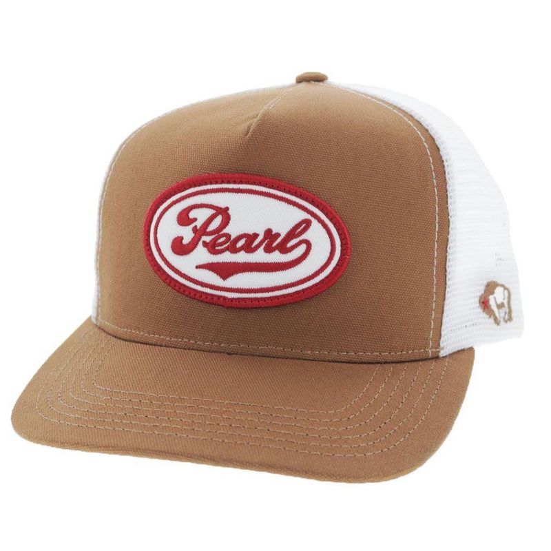 Hooey American Made Pearl Tan/White Hat 9709T-TNWH