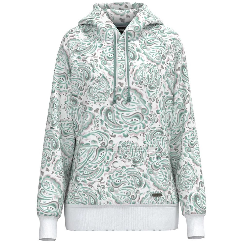 Hooey Ladies Chaparral Turquoise/White W/Paisley Hoody HH1245WHTQ