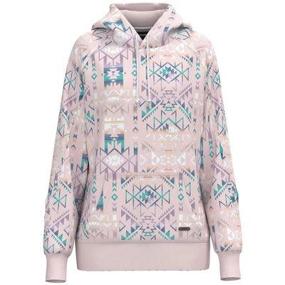Hooey Ladies Hoody Pink W/Aztec HH1246PKAZ
