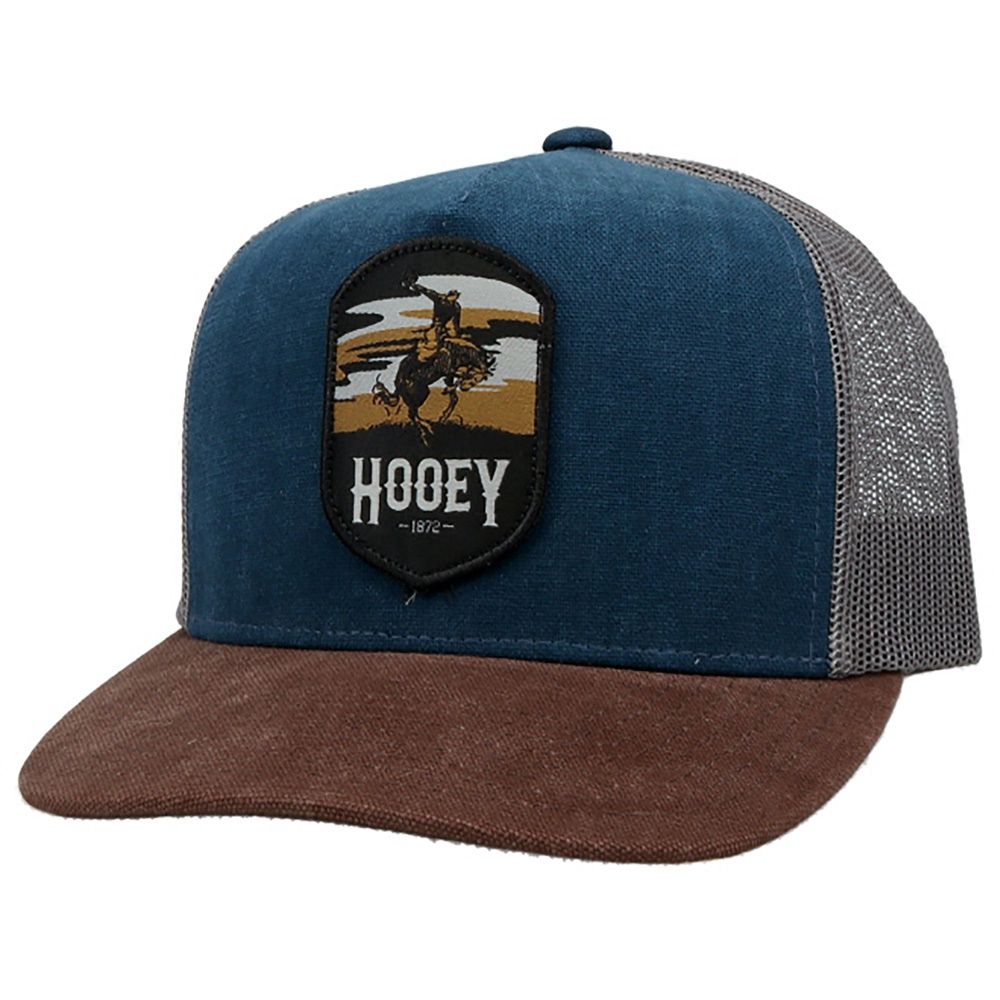 Hooey Cheyenne Blue/Charcoal Hat 2144T-BLCH