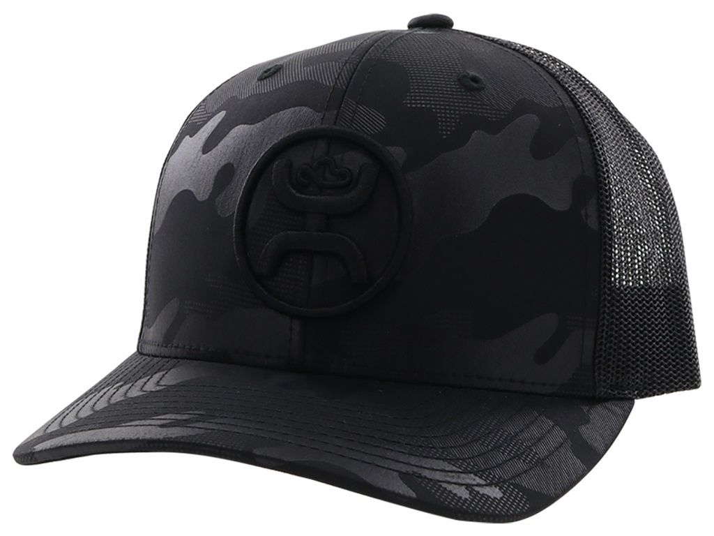 Hooey O Classic Black Camo Hat 2209T-CABK-Y