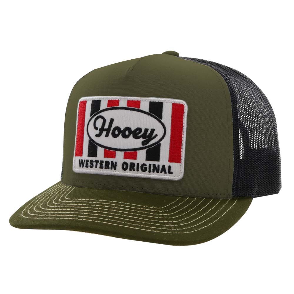 Hooey Sundan Olive/Black Snapback Hat 2201T-OLBK