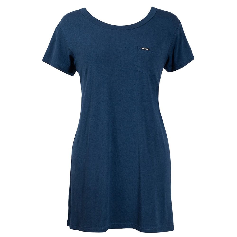 Hooey Sayulita Bamboo T-Shirt Dress Navy