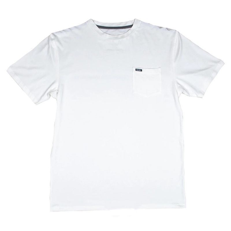Hooey White Short Sleeve Premium Bamboo Fabric Pocket T-Shirt