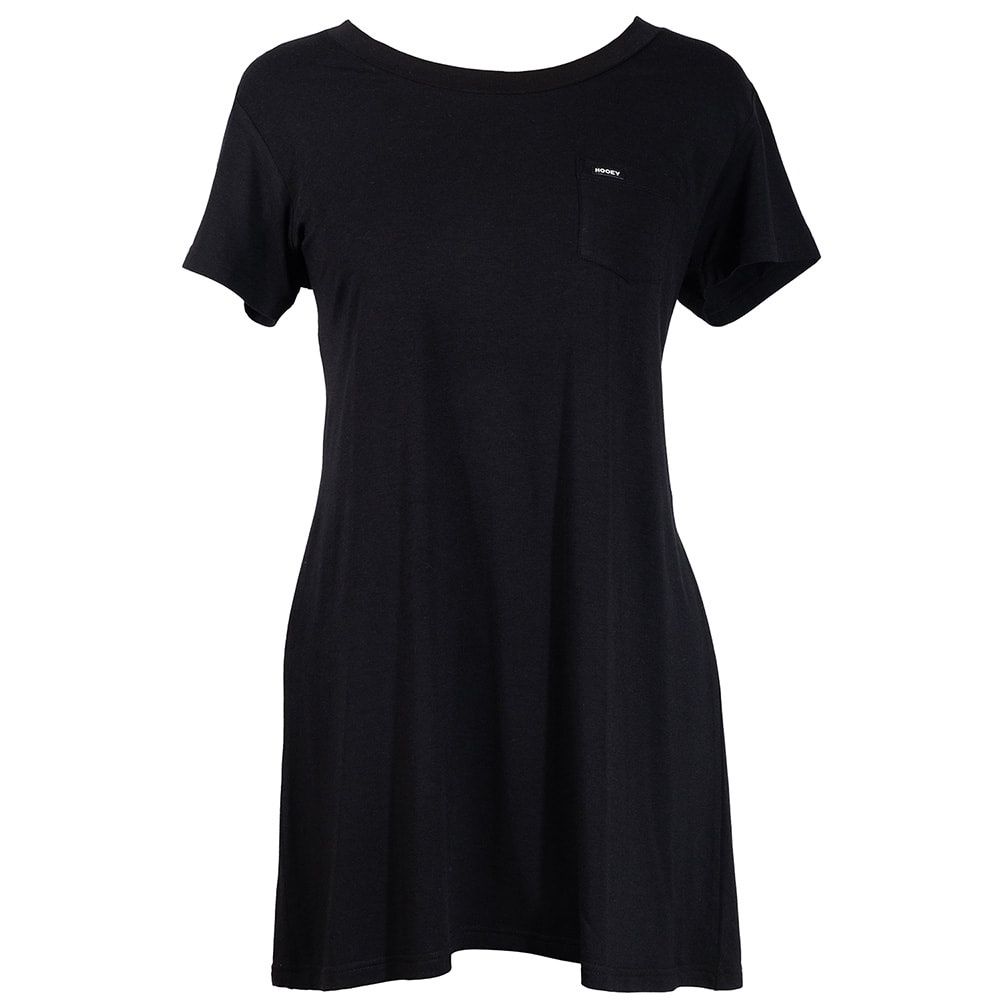 Hooey Sayulita Bamboo T-Shirt Dress Black