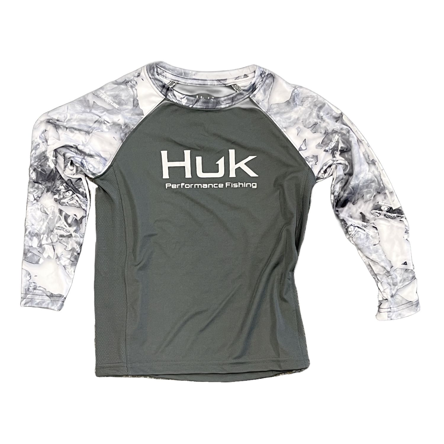 Kids Mossy Oak Fracture Double Header Volcanic Ash