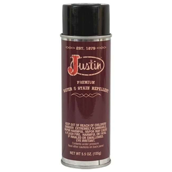 Justin Aerosol Water &amp; Stain Repellent 5.5oz Can 21004
