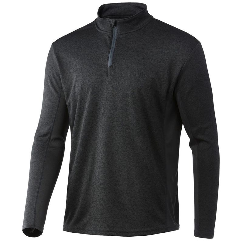 Huk Icon X Coldfront 1\4 Zip  Volcanic Ash Heather