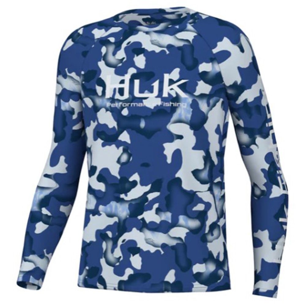 Huk Kids Camo Pursuit Performance Shirt H7120102-489