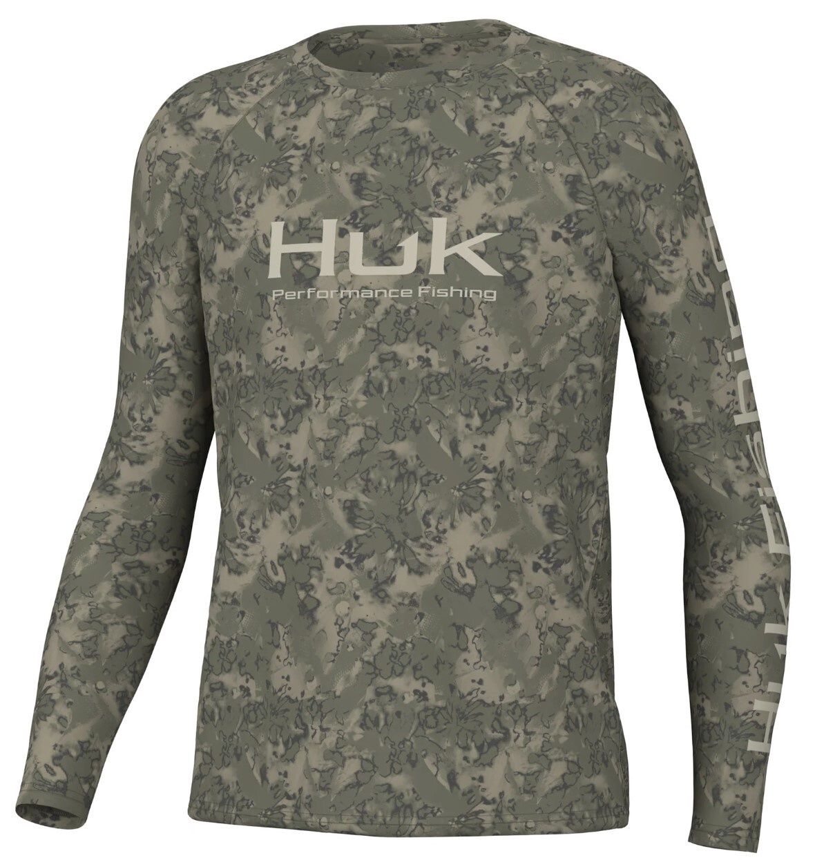 Huk Kid&#39;s Pursuit Performance Shirt Moss H7120080-316