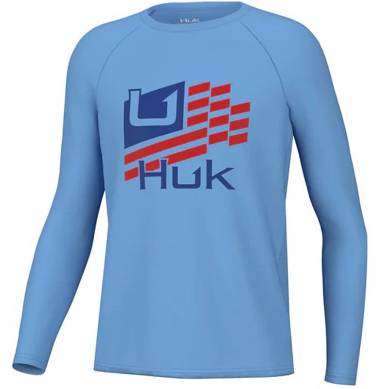 Huk Kids Pursuit Marloina Blue Performance Shirt H7120107-420