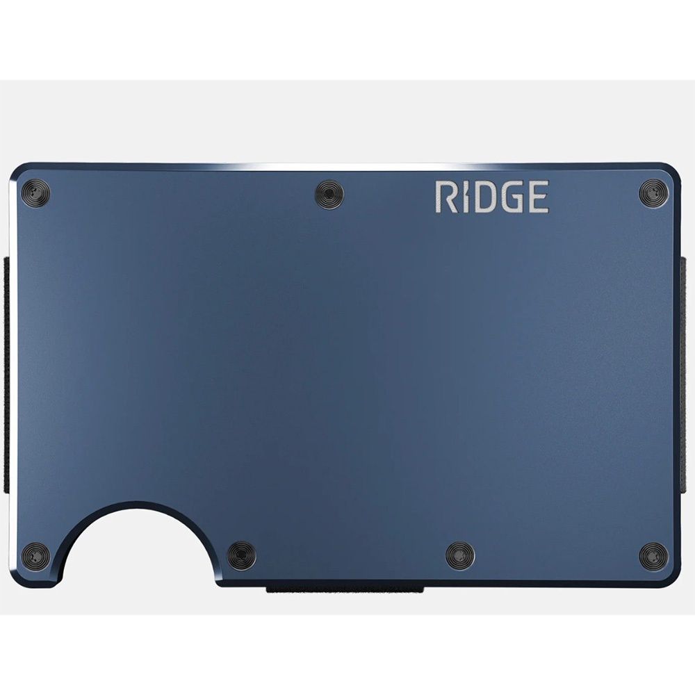 Ridge Wallet Aluminum Alpine Navy
