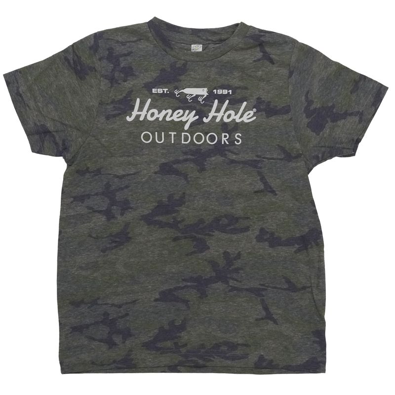 OG Cursive Retro Camo Youth Shirt