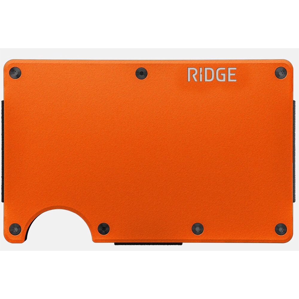 Ridge Wallet Aluminum Basecamp Orange