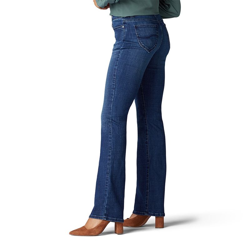 Lee Women&#39;s Flex Motion Regular Fit Bootcut Jean in Open Sea