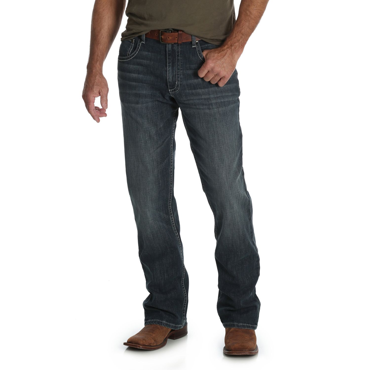 Men&#39;s Wrangler 20X No.42 Vintage Bootcut Jean in Glasgow 42MWXGG