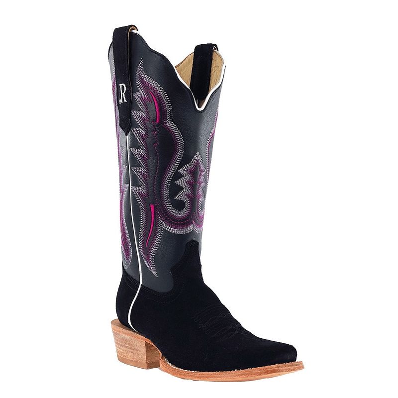 R Watson Women&#39;s Black Rough Out RWL8400