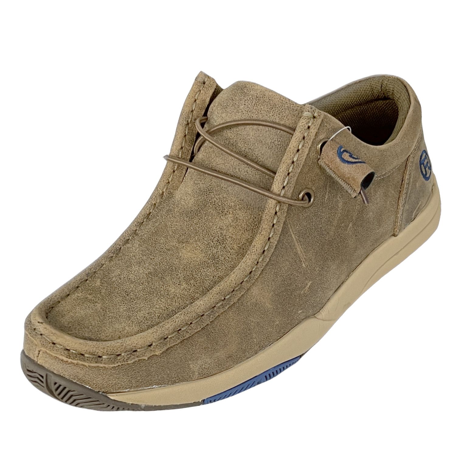 Roper Men&#39;s Lace Up Casual Vintage Brown Leather Chukka
