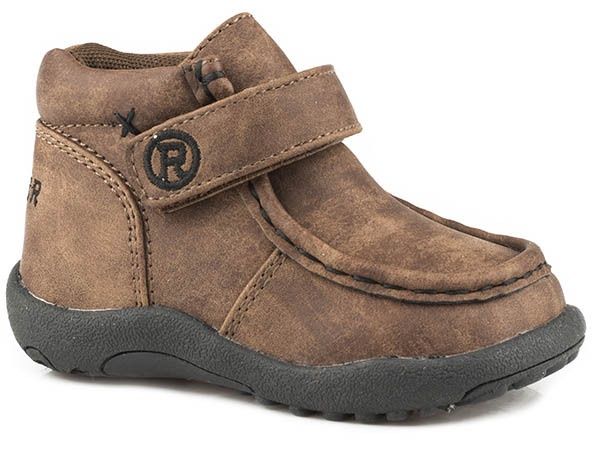 Roper Infant Brown Faux Cowbabies Chukka Shoe