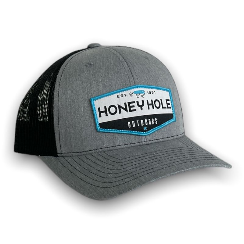 Snapback - OG Hex - Heather Grey Black