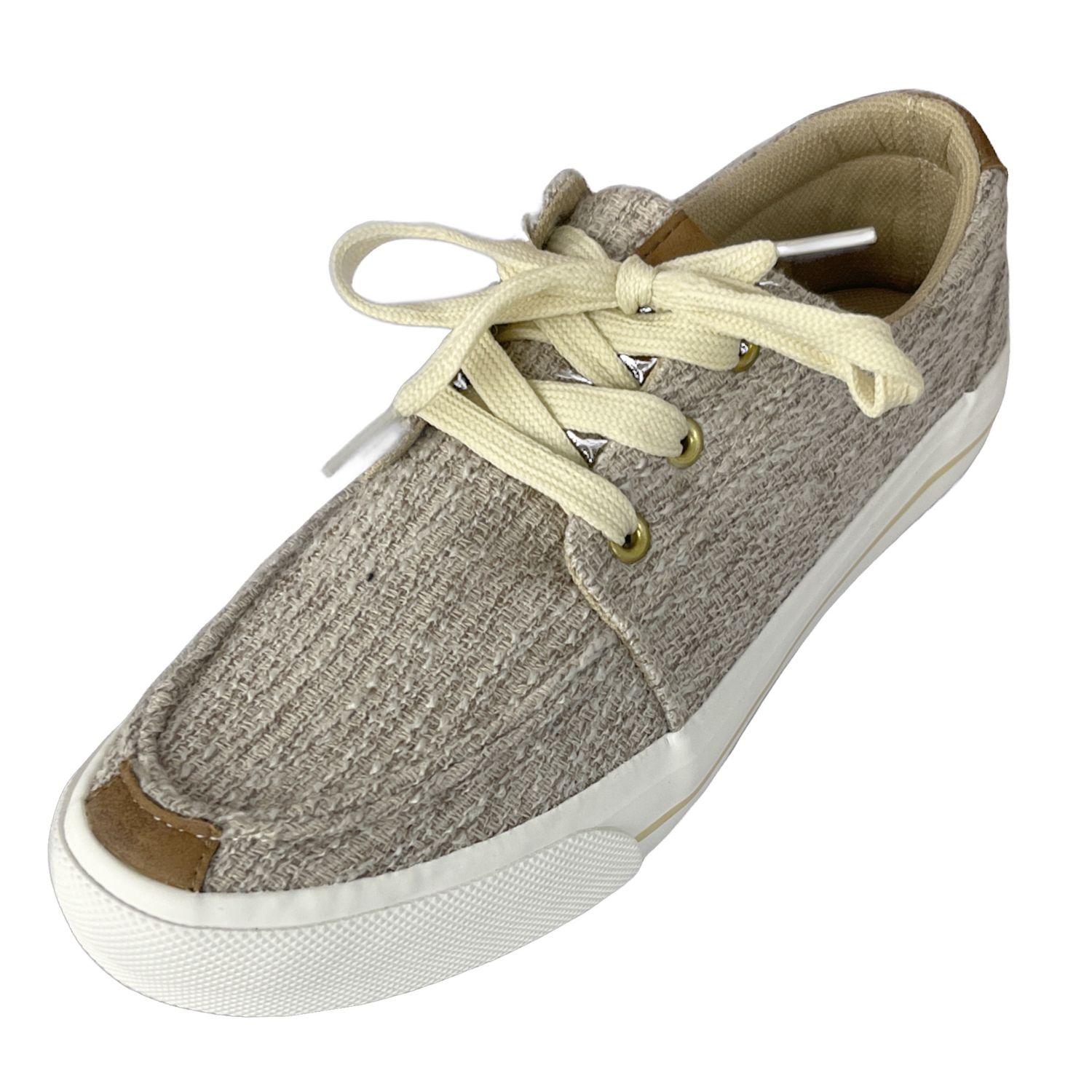 Roper Women&#39;s Vulcanized Tan Canvas Sneaker