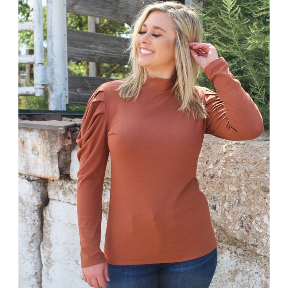Rowdy Crowd Women&#39;s The Alamo Long Sleeve Shrit