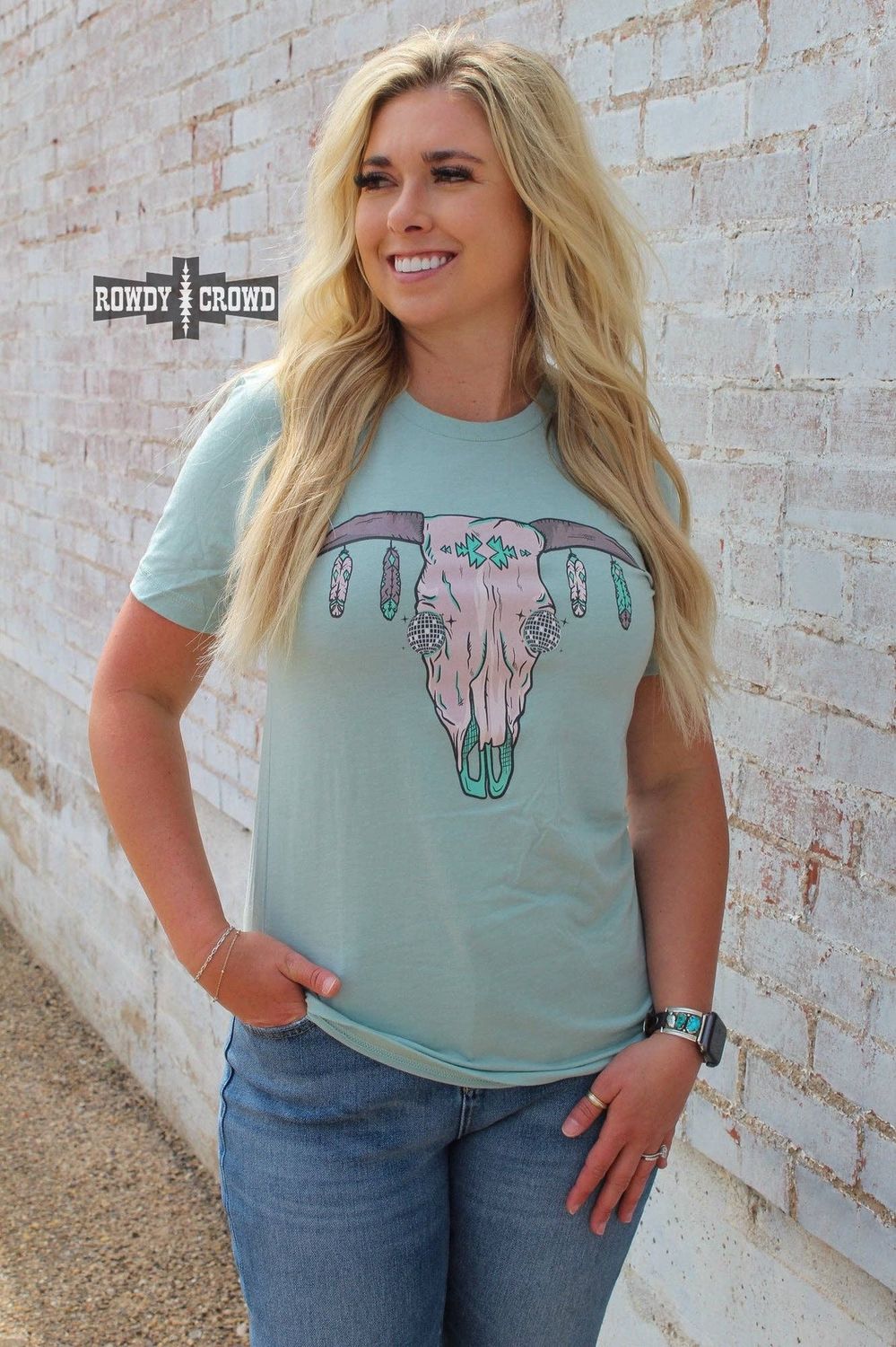 Rowdy Crowd Disco Steer T-Shirt