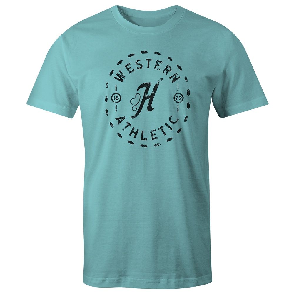 Spur Youth Turquoise Crew Neck with Black Logo