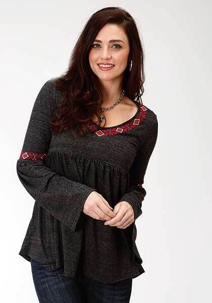 Women&#39;s 9510 Heather Jersey Top
