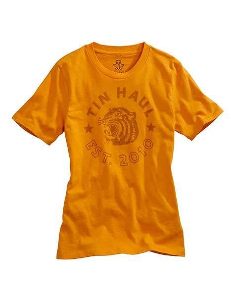 Women&#39;s Tin Haul Make You Roar Tiger Screen T-Shirt