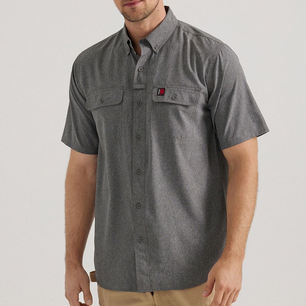 Wrangler Men&#39;s Riggs Workwear Light Weight Vented Work Shirt