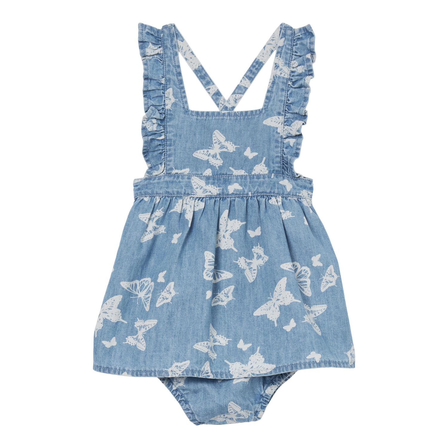 Wrangler¬Æ Baby Girl Blue Dress 112344335