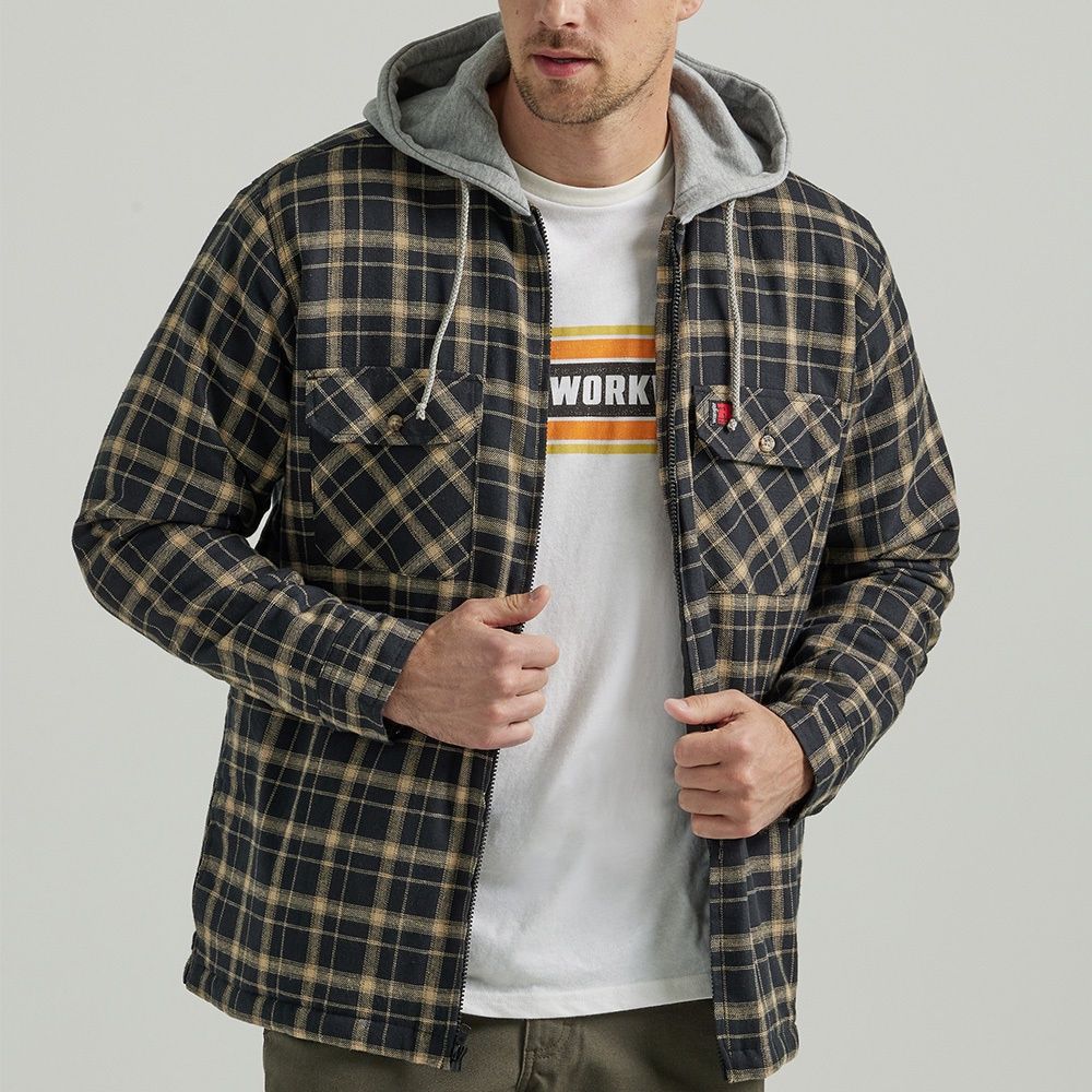 Wrangler Riggs Flannel Hooded Jacket 11233052