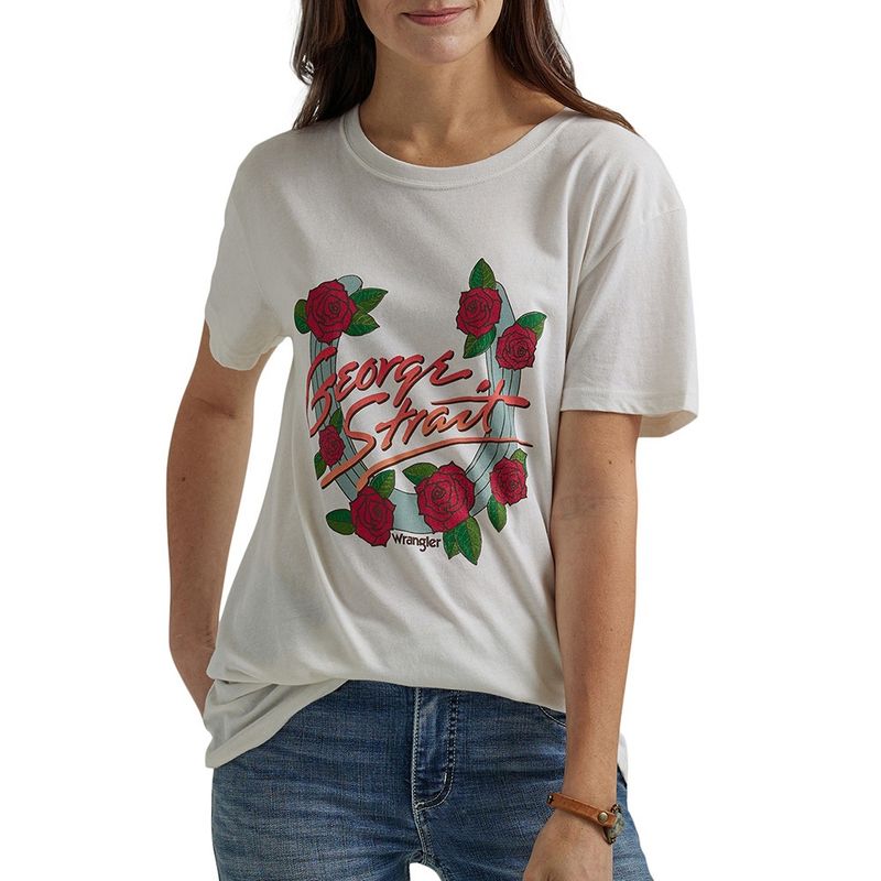 Wrangler Women&#39;s George Strait Graphic Tee