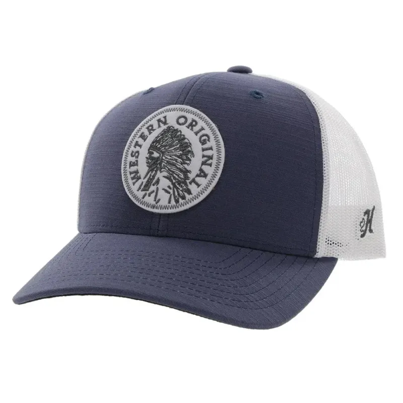 Hooey Quanah Navy/White Hat 2226T-NVWH