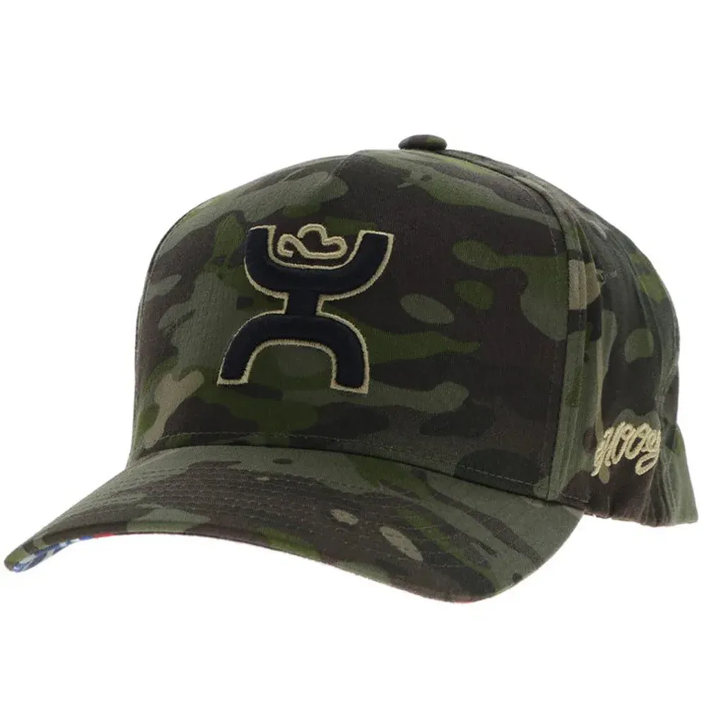 Hooey Chris Kyle Hat Green/Camo W/Black Logo