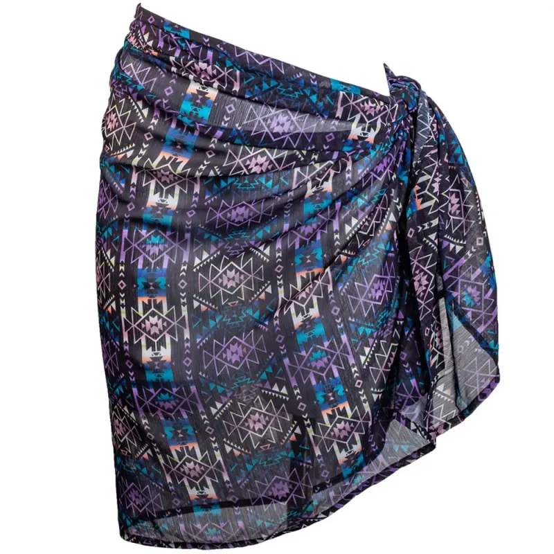 Hooey Ladies Sarong Black/Aztec HSR101BKAZ
