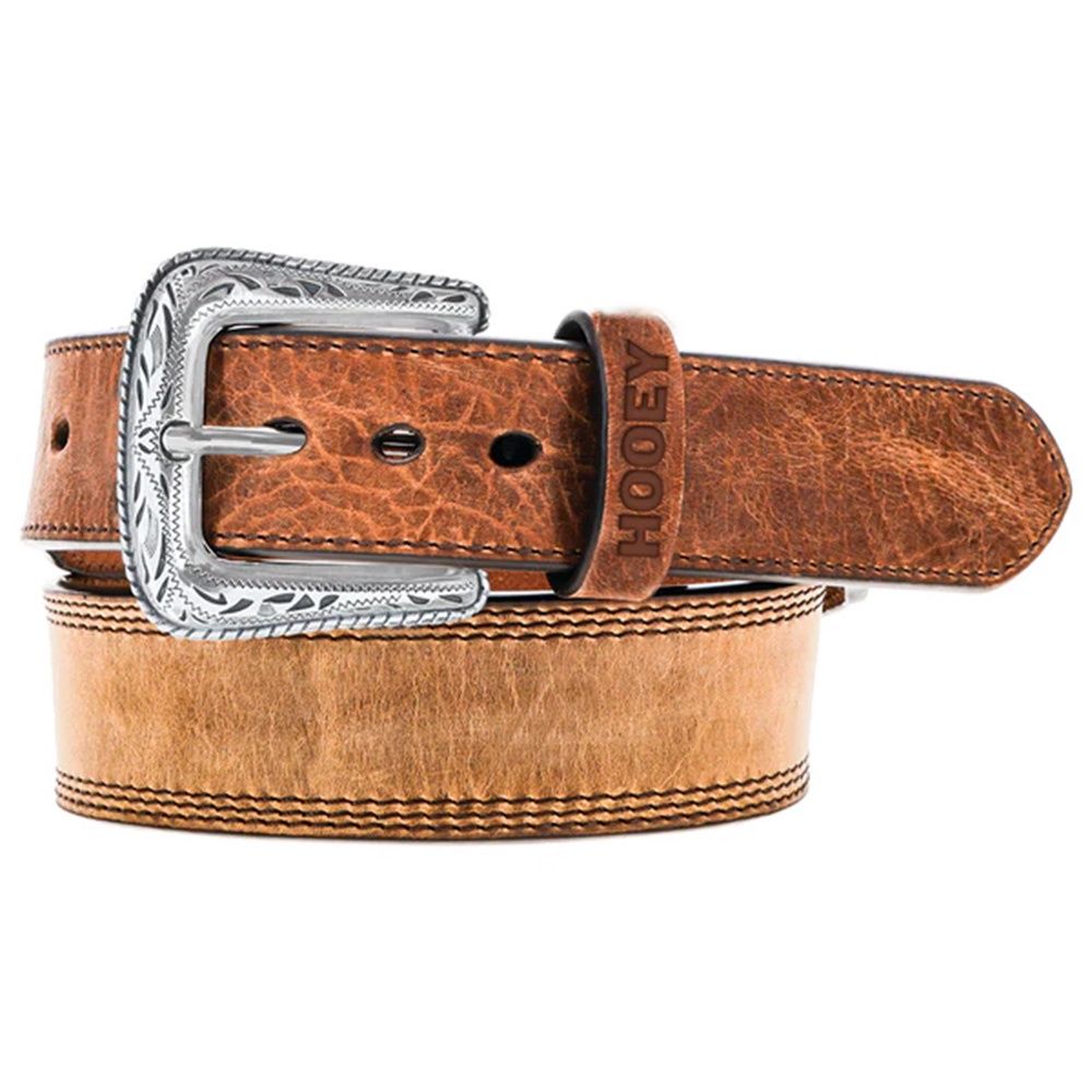 Hooey Gibson Natural/Brown Belt HMBLT018, Size: 32