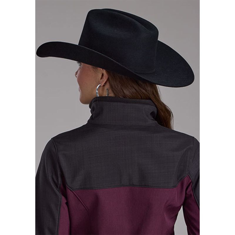 Roper Women's Wine Technical Soft Shell Jacket