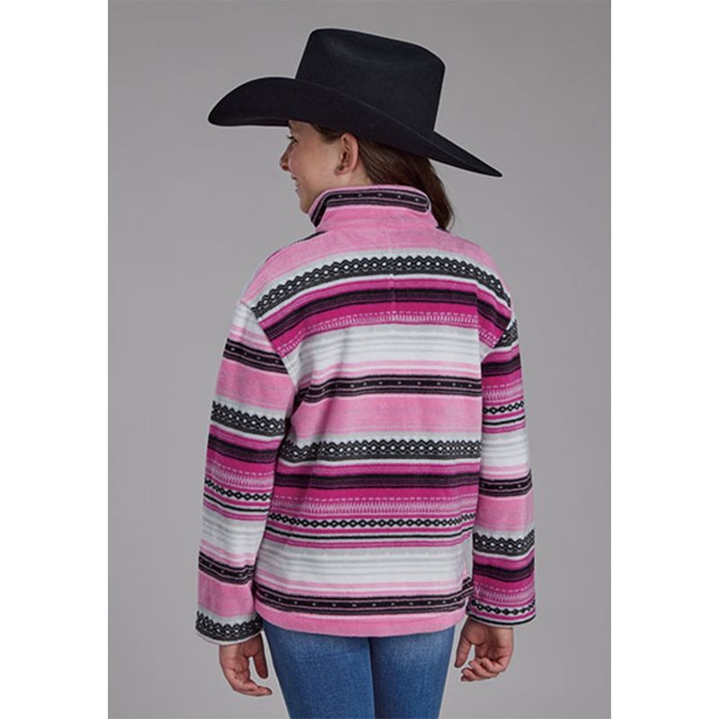 Roper Girl's Micro Fleece Pullover 6098