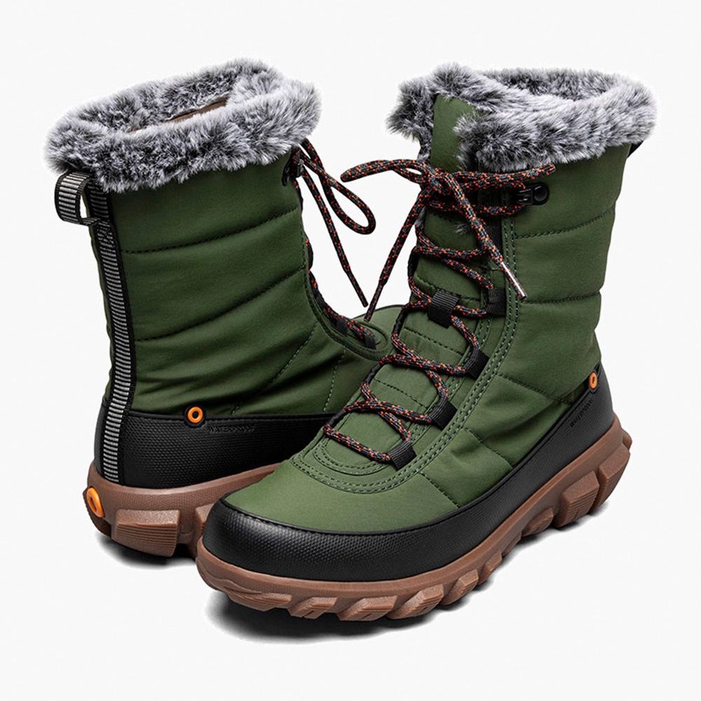 Bogs Cargo Cedar Quilt Lace Boots 73280-304