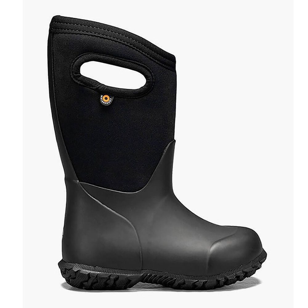 Bogs Kid&#39;s York Solid Insulated Rain Boots 7601-001, Size: 11