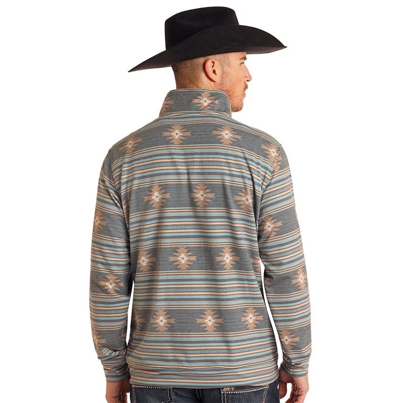 Rock &amp; Roll Denim Men's Performance Printed Pullover