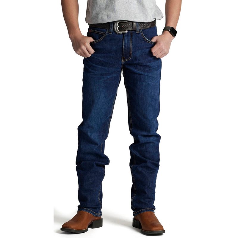 Justin Men's 1879 Denim Medium Wash Low Rise Jeans - J91552
