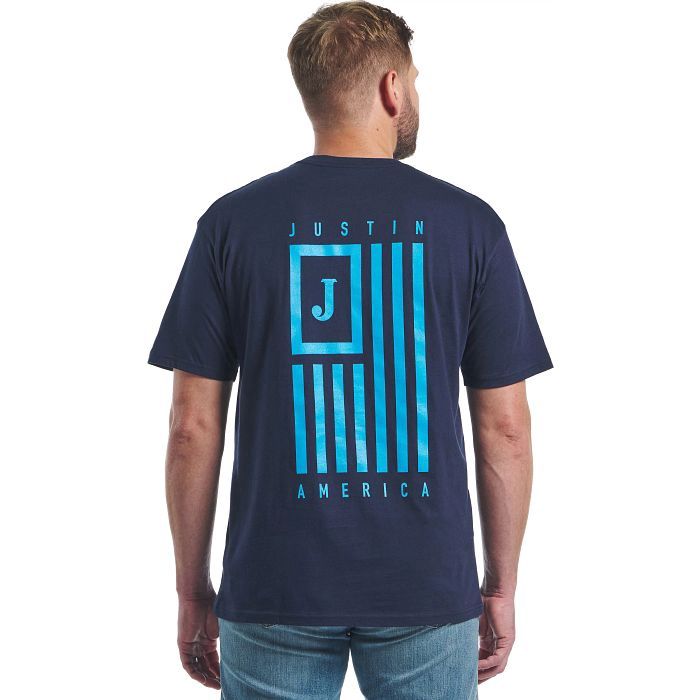 Justin Men's Pocket Tee - Navy