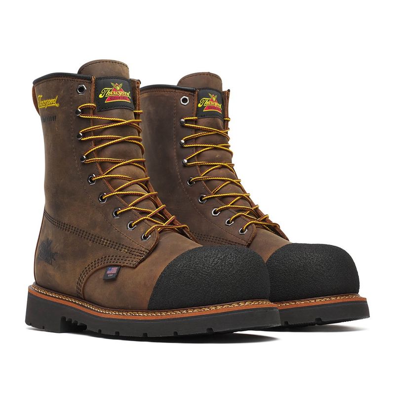 Thorogood HammerHead 8" Crazy Horse Nano Toe
