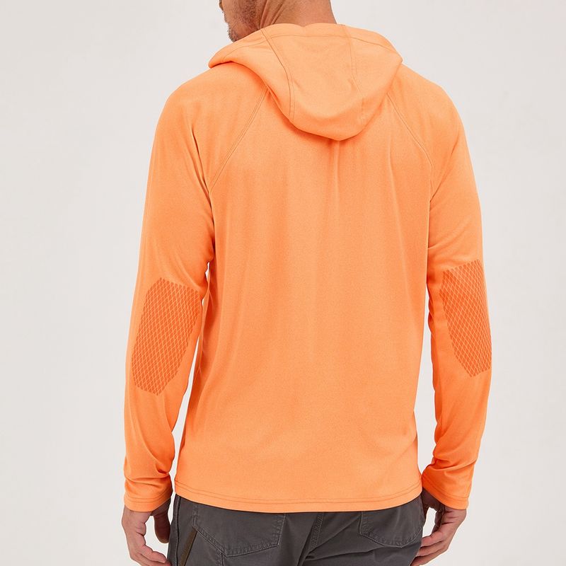 Wrangler Men's Riggs Workwear Technical Sun T-Shirt - Vibrant Orange