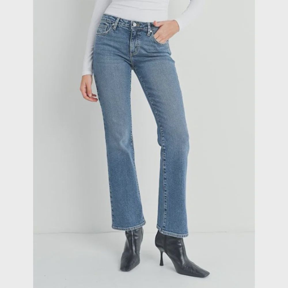 Just USA Low Rise Vintage Slim Bootcut BP441J