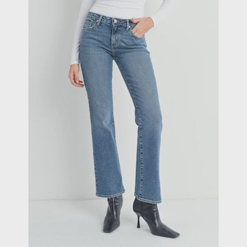 Just USA Low Rise Vintage Slim Bootcut BP441J